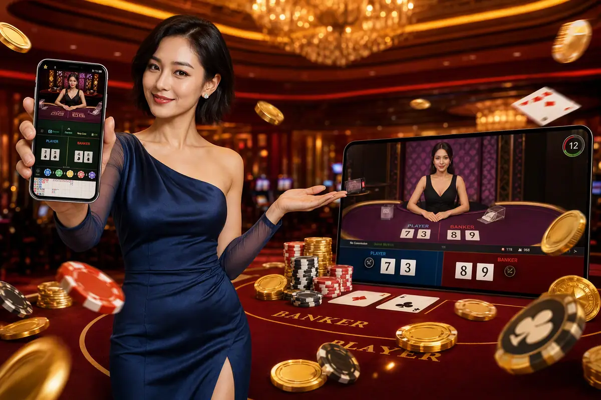 u2wallet Casino meja live dealer baccarat